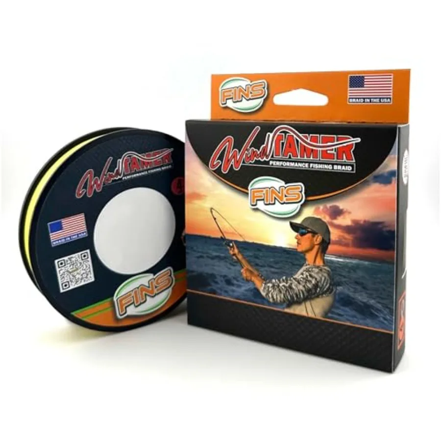 

Плетеная рыболовная леска Windtamer Round No-Wax 4-End Braid: устраняет ветровые узлы и перекручивания на кончике удилища, без растяжения, с низкой памятью формы