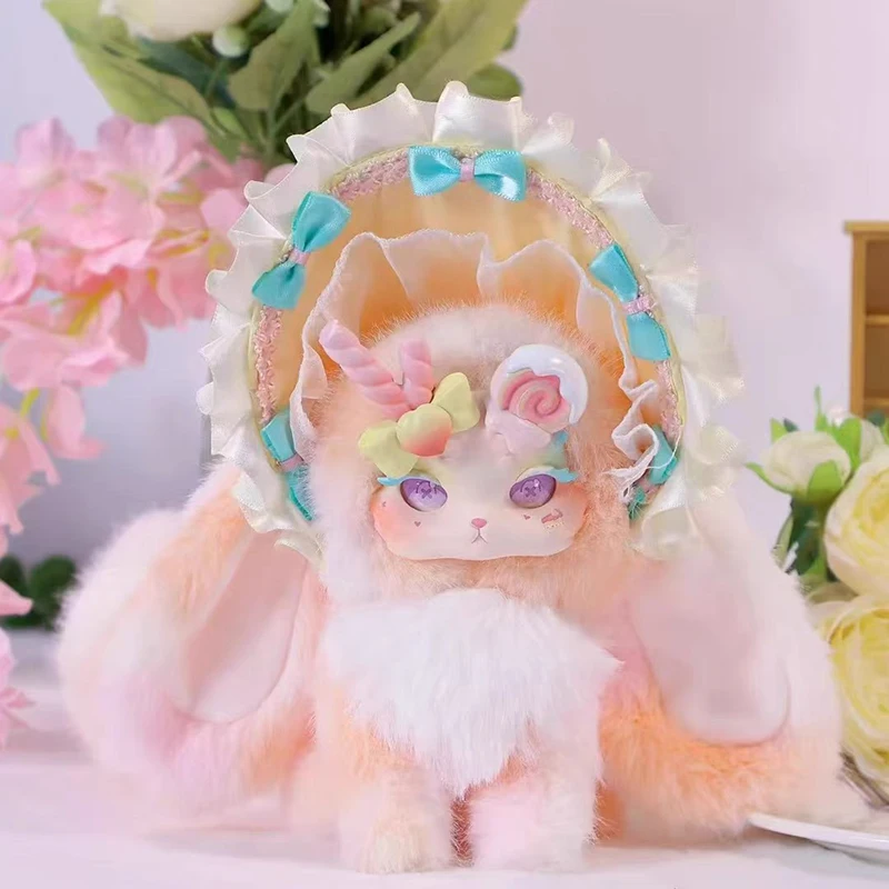 

Bunny Dragon 4th Gen Plush Blind Box Honey Sweet Star Series Fantasy Creature Trendy Collectible Doll Figure for Kids