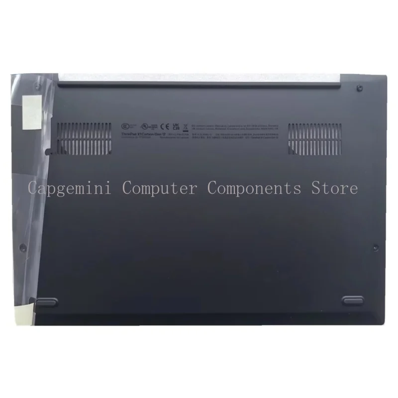 New bottom D cover lower case Al WWAN for ThinkPad X1 Carbon Gen 12 21kc 21kd