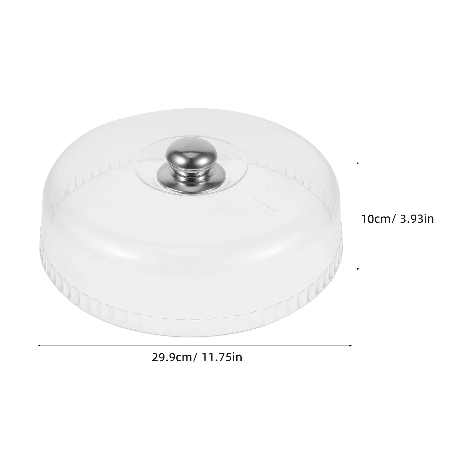 واضح الاكريليك كعكة غطاء قبة خيمة طعام مستديرة للمعجنات الخبز كعكة قابلة لإعادة الاستخدام المطبخ مخبز تخدم طبق غطاء #6