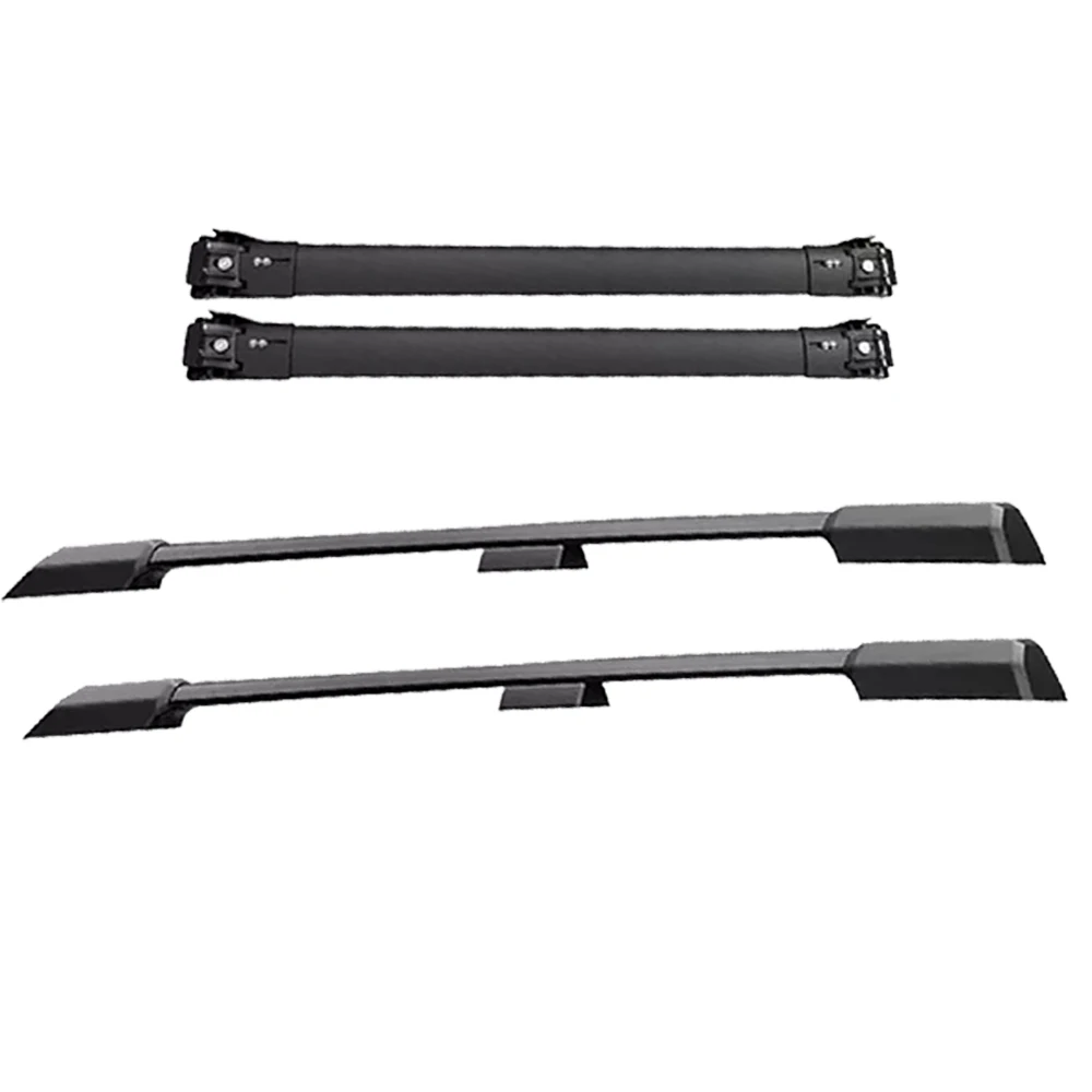 4PCS Roof Rail Rack Fit for Lexus GX550 2024 2025 Cross Bar Accessories All Black Aluminum