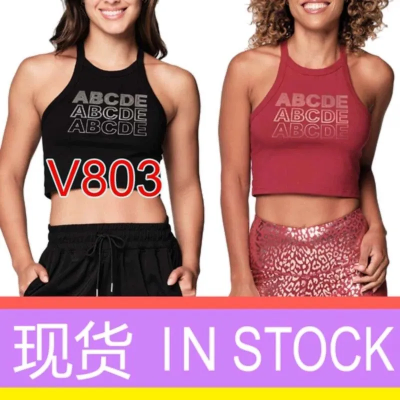 

ABCDE Elite Gymwear Casual Yoga Sport Group Dancing Tight Sport Short Vest 0403