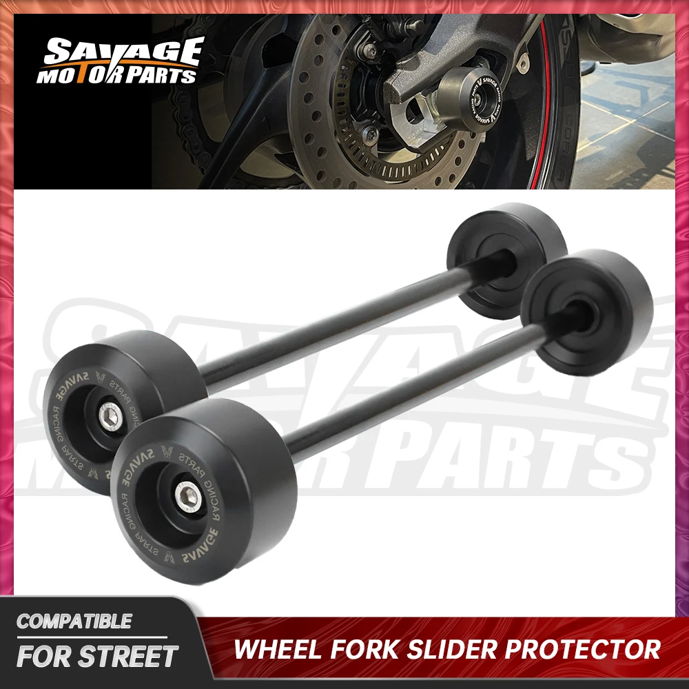 For Street Triple 765 S/R/RS 2017-2023 Front Rear Wheel Axle Fork Crash Slider Protector Motorcycle Accessories Protection Pad