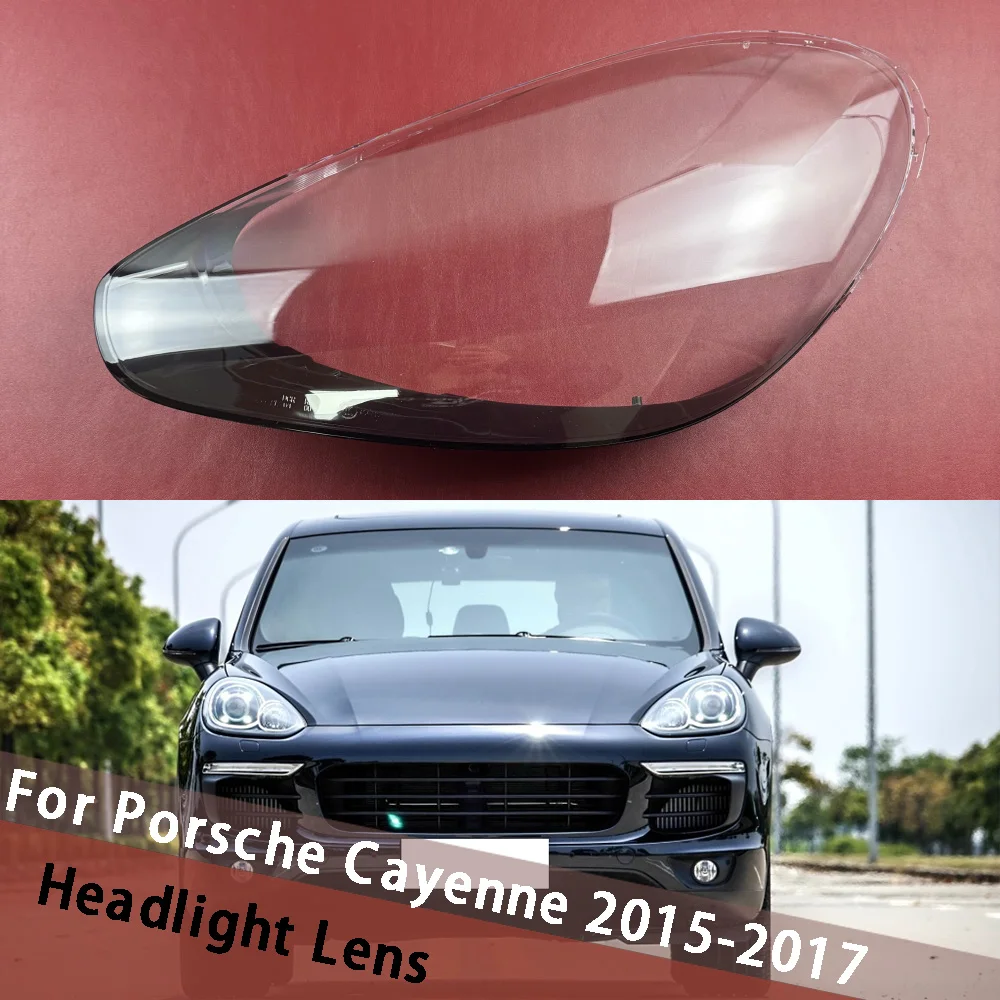 

Для Porsche Cayenne 2015 2016 2017, крышка фары, абажур, чехол для фары, оргстекло, замена оригинального корпуса объектива