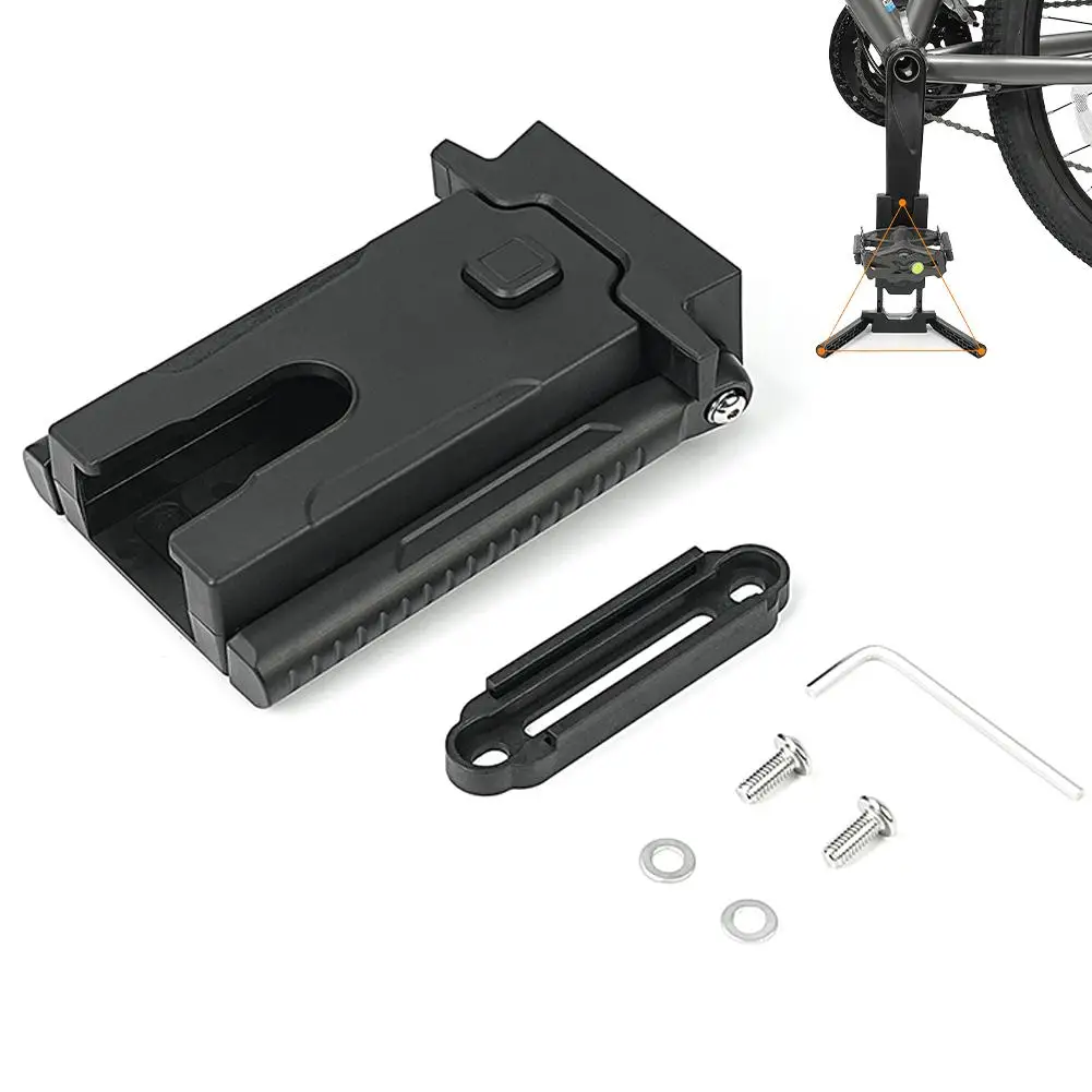 

1 комплект: подставка для велосипеда с регулировкой высоты, маленькая и легкая, из АБС-пластика, аксессуары для велосипедов