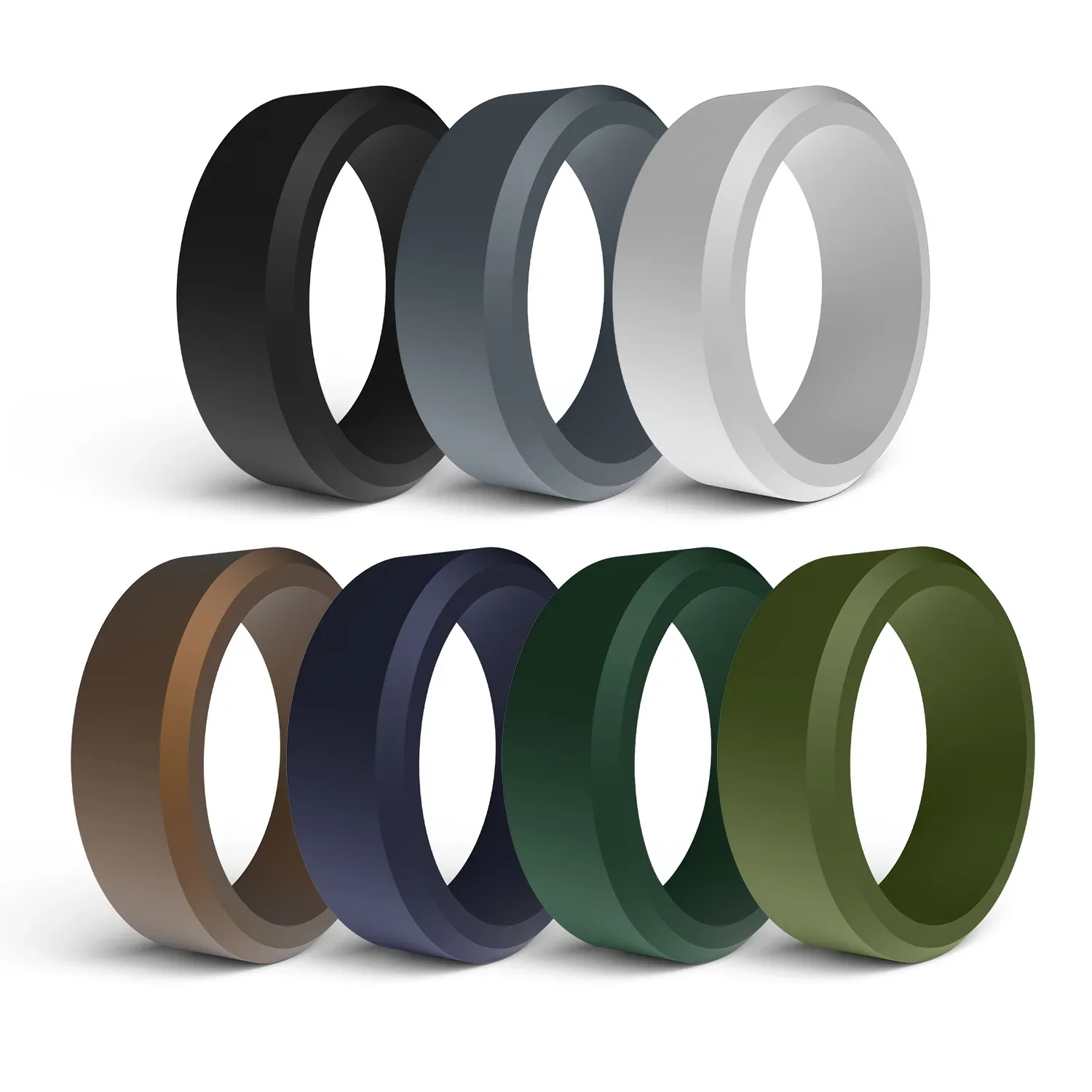 Silicone Elastic for Men Rings  Decorative Accessories Holiday Gift