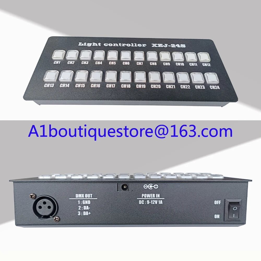 

New 24S mini DMX512 lighting console, small stage performance dimming console