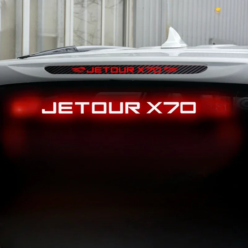

For JETOUR X70 Decorative stickers for modified high mounted brake lights