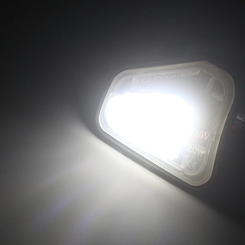 2 قطعة/المجموعة LED تحت المرايا الجانبية مصباح عالية الطاقة Canbus ل CC B7 4motion سانتانا شيروكو EOS لشركة فولكس فاجن فولكس فاجن باسات #6