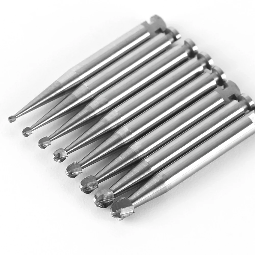 1Box(5pcs/box) Round RA JOY DENTAL Tungsten Carbide Burs For Low Speed Right Angle Handpiece