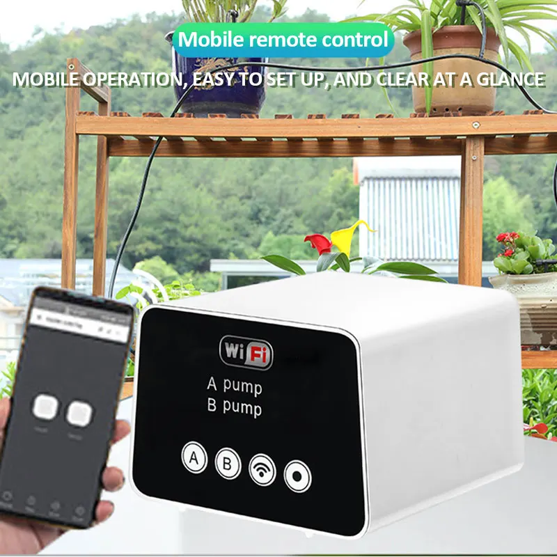 WiFi Intelligent Garden Watering Device Automatic Timed Irrigation Waterer Adjustable Drip Arrow Garden Remote Water Controller