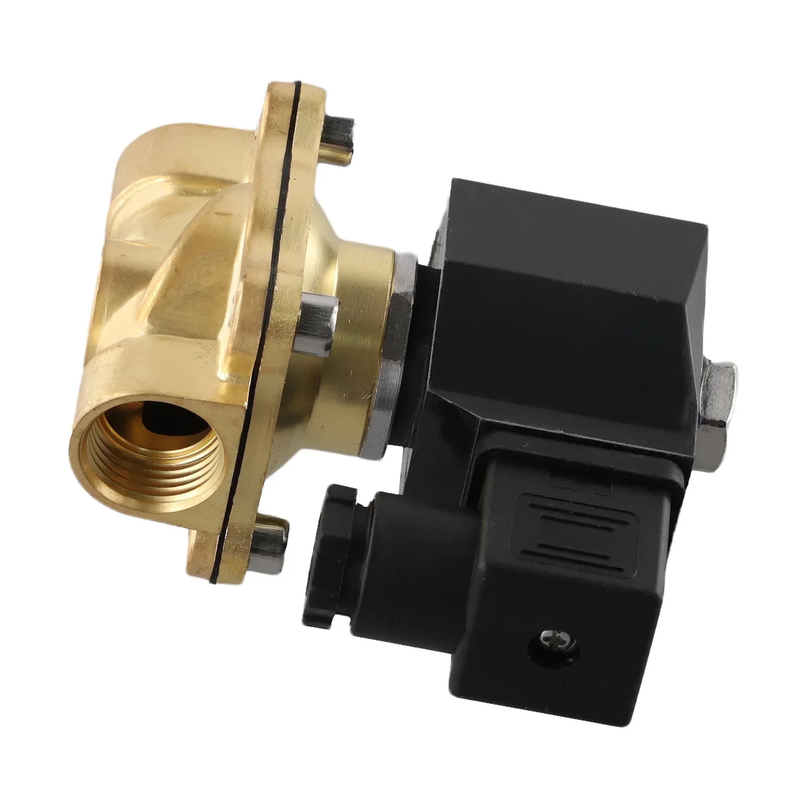 

Электромагнитный клапан 1/2 дюйма, латунный, для высокотемпературных применений, компактный размер, нормально закрытый тип конструкции