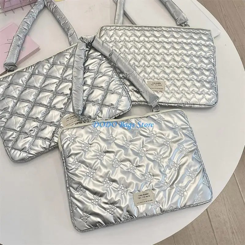 حقيبة كمبيوتر محمول مقاس 13/15 بوصة بمقبض مقاوم للماء وحقيبة حماية للكمبيوتر المحمول وحقيبة حمل للكمبيوتر المحمول للعمل أثناء