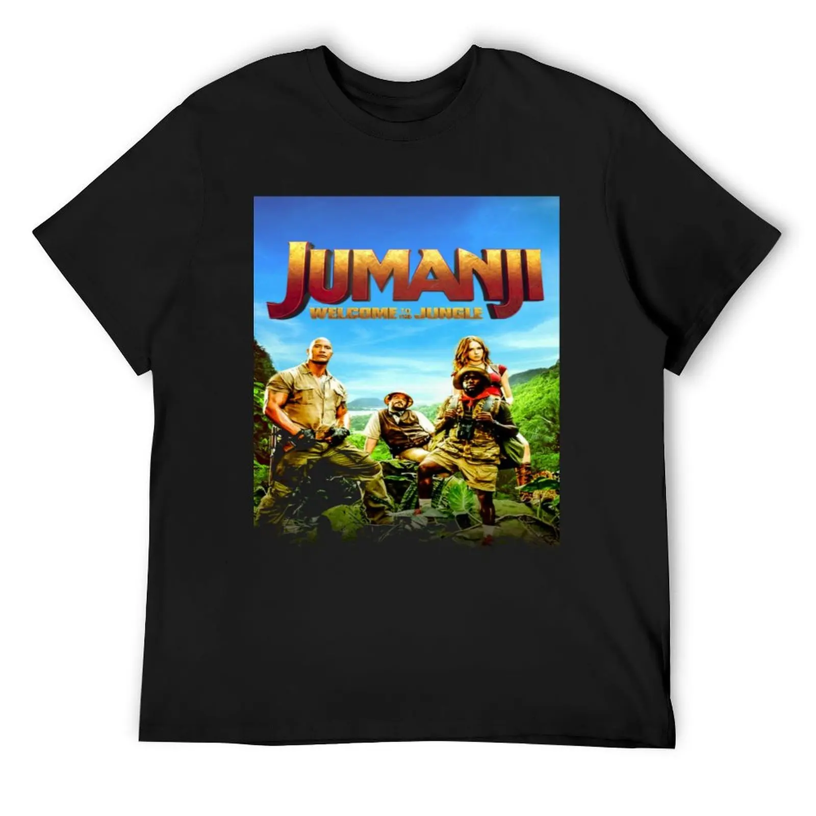 JUMANJI FANTASY T-Shirt graphic t shirt vintage plus size clothes men workout shirt