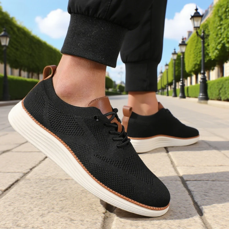 ผู้ชายรองเท้าลำลองระบายอากาศได - Men'S Shoes Navy Blue บทวิจารณ์และราคา