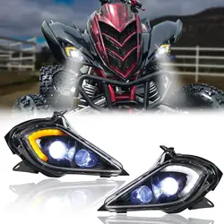 ATV Headlights for Yamaha Raptor 700 350 250 YFZ 450R 450X Wolverine 450 350 Headlight