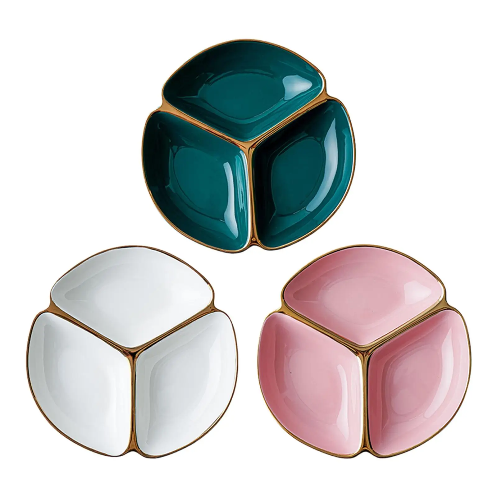 

Разделенная тарелка с контролем порции, обеденная тарелка с тремя сетками для обеда, ужина для взрослых