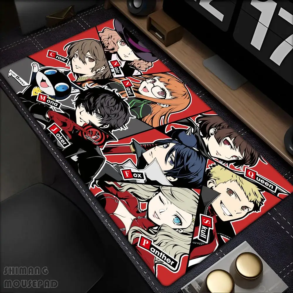 

Persona 5 Mouse Pad Mousepad Large Gaming Mouse Pad LockEdge Thickened Computer Keyboard Table Desk Mat