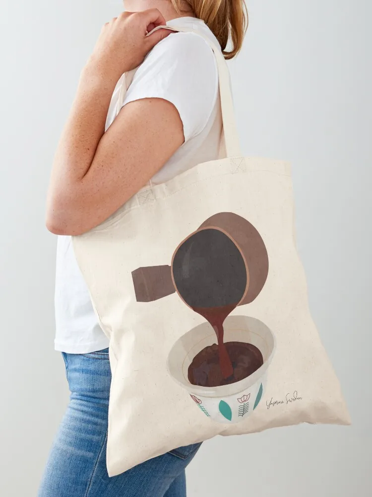 Arabic Coffee Tote Bag Women's shopper Big bag women Canvas Tote Bag