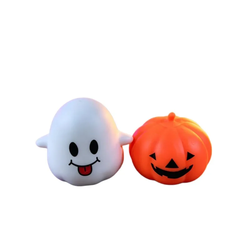 Halloween 6pcs/Full Case Halloween Ghost & Pumpkin Squishy Toy Set Slow Rising Stress Relief Fidget Decompression Party Gift - view 5