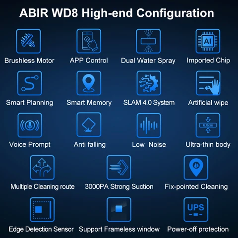 Робот-пылесос для окон Abir WD8
