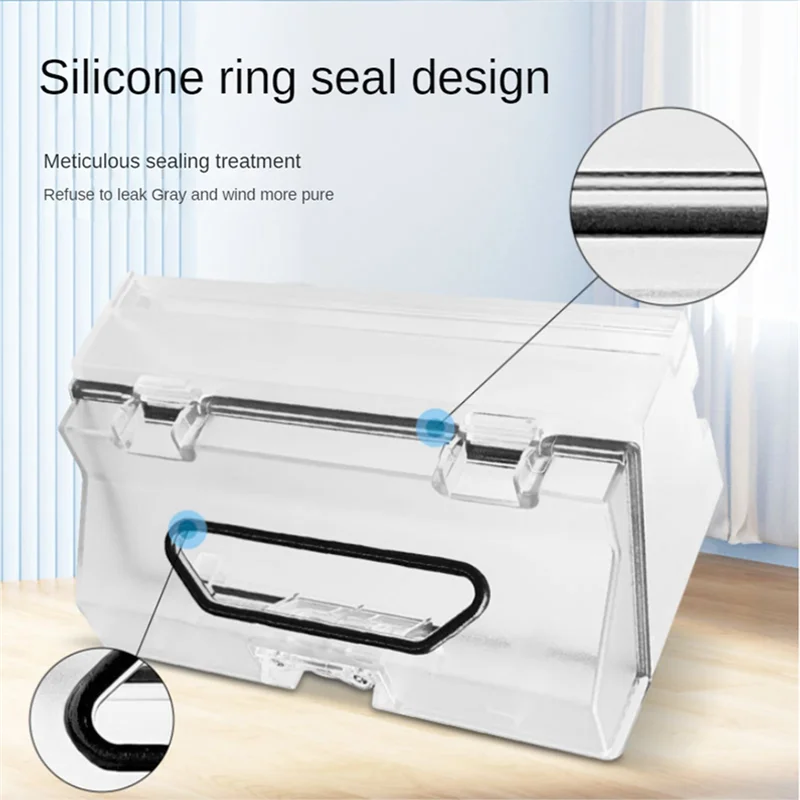 YCOC-قطع غيار لـ Dreame Bot W10 / W10 Pro جهاز آلي لتنظيف الأتربة صندوق الغبار سلة المهملات مع فلتر