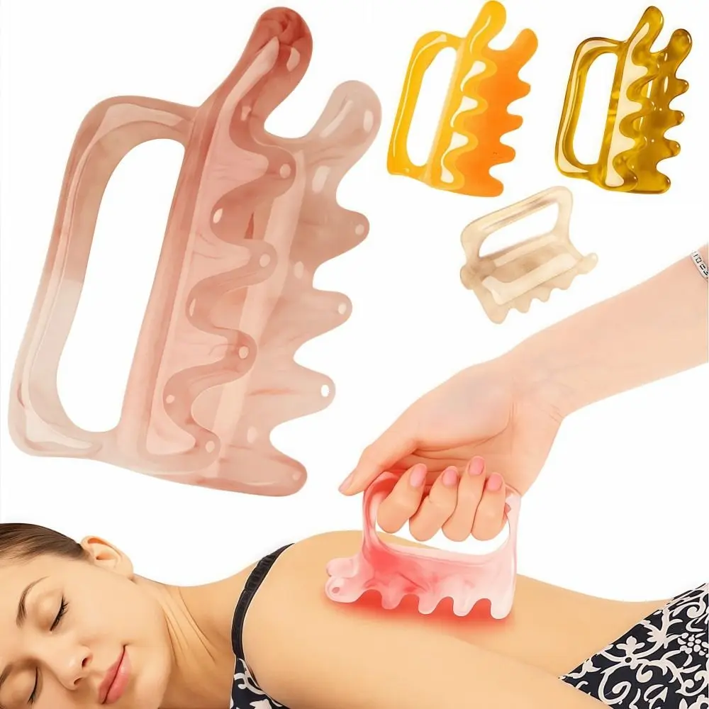 

Fat Reduction Fascia Massage Blaster Tool Triger Points Amber Fascia Cellulite Massage Tool Body Tension Relief Portable
