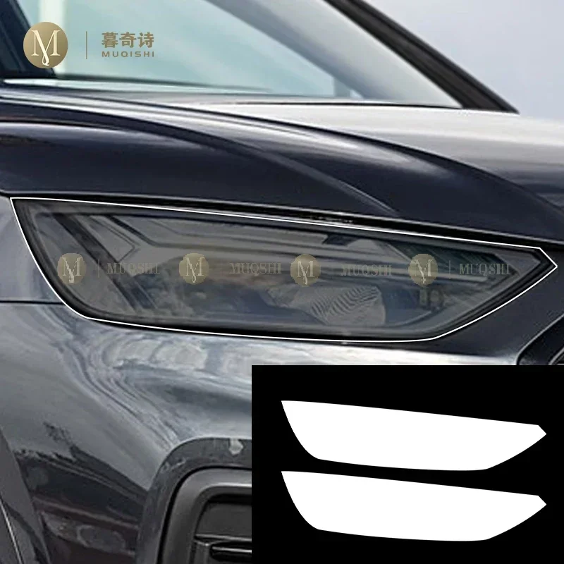 MUQSHI Car exterior Headlamps PPF Paint protection Film Anti scratch Scratch repair TPU film For Audi Q5 4L/Sportback 2021-2024