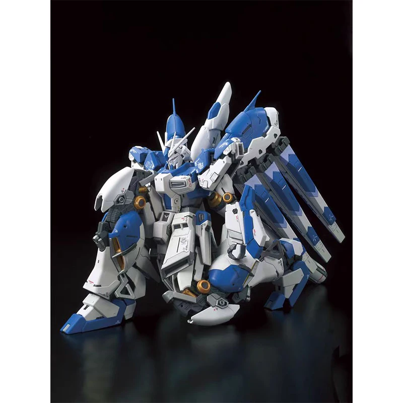 Kit Bandai Gundam Hi-Nu Mobile Suit Model, Action Figure, Presentes colecionáveis para crianças, RX-93-v2, Escala 1: 144, RG 36