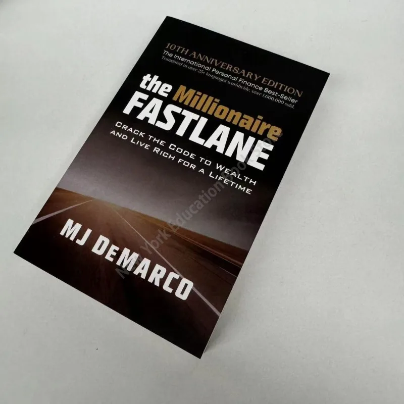 The Millionaire Fastlane-MJ DeMarco Book in English,Wealth and Self-management Books