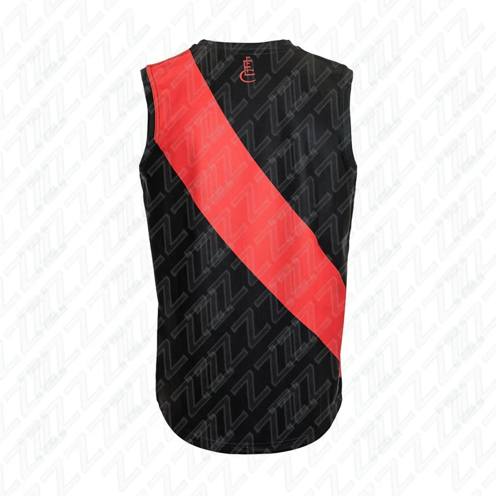 Essenton Youth Team Training Vest, Sports and Fitness Vest, Sleeveless Australian Football Jersey, Replica Team Uniform