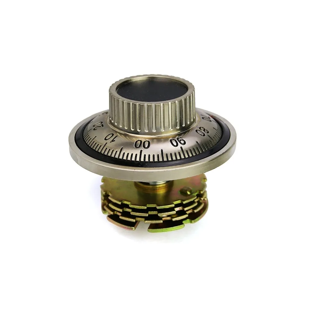 4 Plate Security Lock Mechanical Code Disk Lock ,Strongbox Door Safe Lock for Locksmith (980)