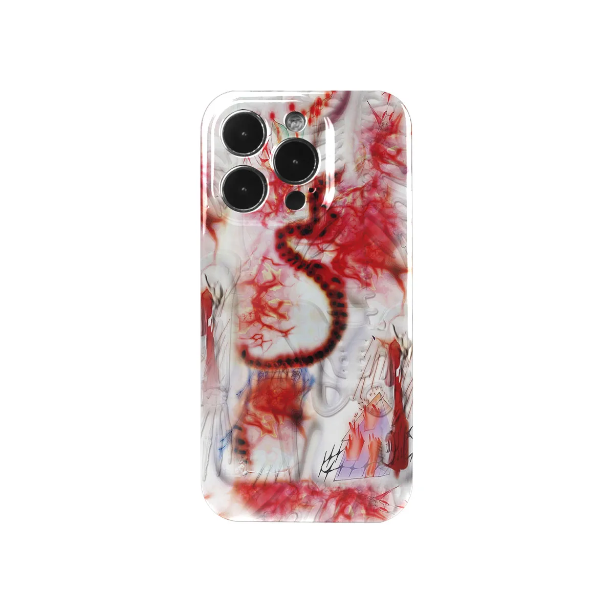 

Coque Phone Case Germ Skeleton Absurb Syber Future Sense For iPhone 14 13 12 11 X Pro Max 8 7 Plus SE