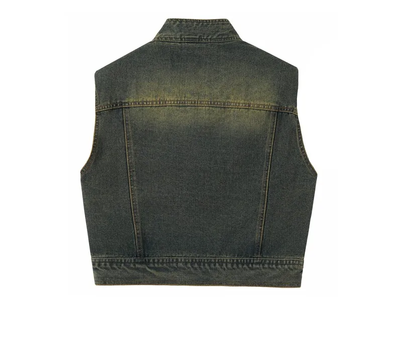 

Vests Waistcoats Thin Womens Vest Adult Summer Lace Patchwork Cropped V-Neck City Streetwear Young Feminine Preppy Style Vintage