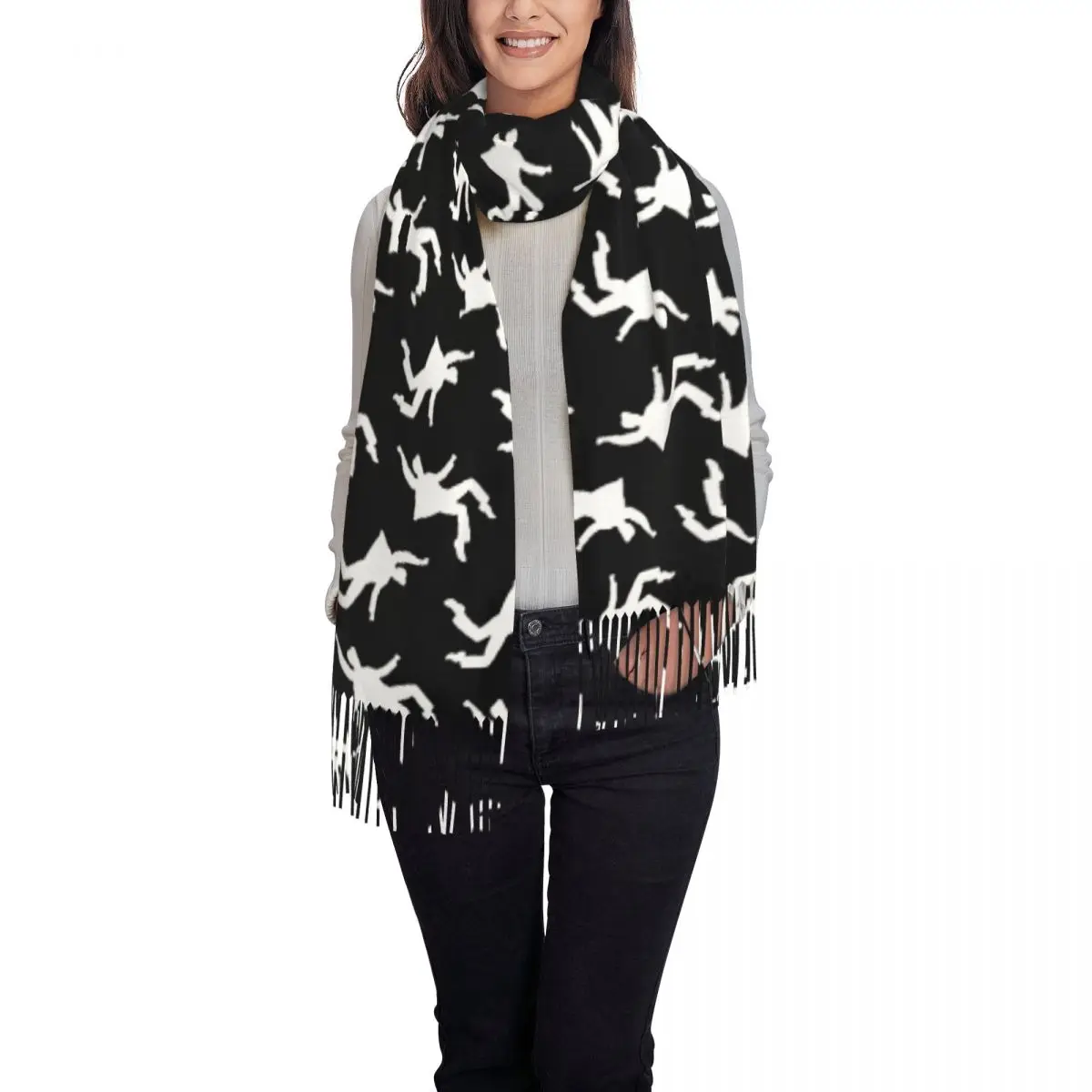 E-Elvis P-Presleys Music Scarf for Womens Warm Winter Shawls and Wrap Large Shawl Scarf Daily Wear