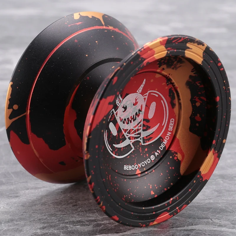 BEBOO YOYO A1 Demon Lava Yoyo For Kids,Bearing Yoyo For Beginners Aluminum Alloy Yoyo Toy