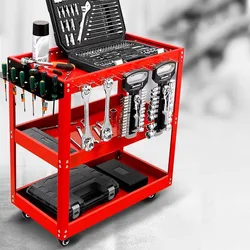 Organizer Tools Cabinet  Workshop Trolley Garage Organizer Box Tool Arrangement Storage Gabinete De Herramienta Tools Packaging