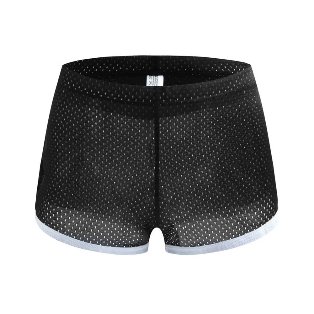 Mens Quick-Drying Shorts Trunks Underpant Breathable Loose-Fitting Boxer Briefs  Comfortable Stretch Lingerie Breathable
