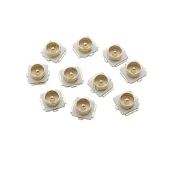 10-100 Uds UFL Seat U.FL IPX SMT conector U.FL-R-SMT conectores coaxiales RF SMD IPX enchufe macho MINI tarjeta antena Pedestal