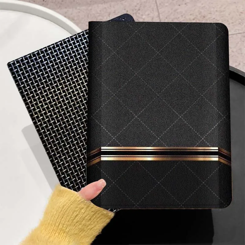 

Popular Grid Pattern Mesh For Huawei MediaPad T5 T10s M6 M5Lite SE Honor Tab 5 6 7 V7 V8 X8a X9a Pro Soft Tablet Case Gift