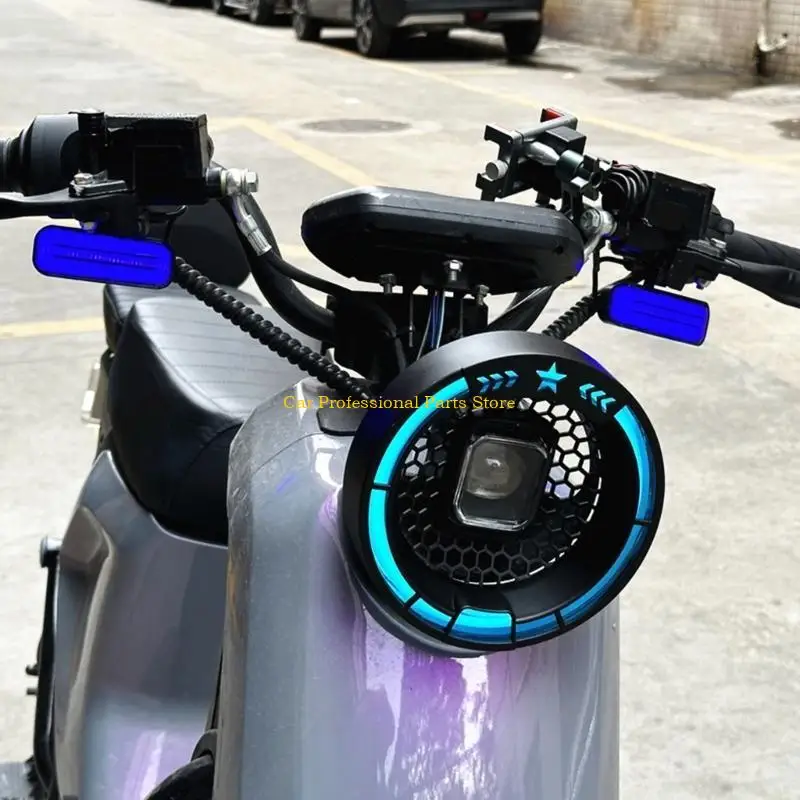 

R53D Motorcycle Headlight Grill Protector Round Cover Motorcycle Headlight Grill