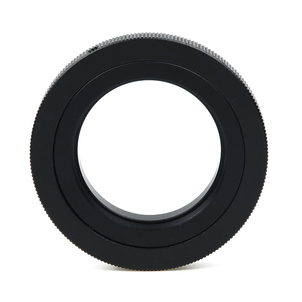 

1pcs Lens Adapter Accessory Black Replacement Camera Metal Microscopes Mount Parts T2-m42 Thread Tool Practical