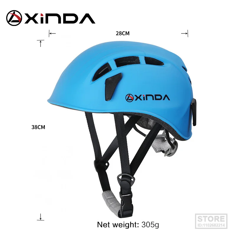 Xinda Outdoor Rock Climbing Helmet Speleology Mountain Rescue Equipment To Expand Safety Helmet Caving Work Helmet