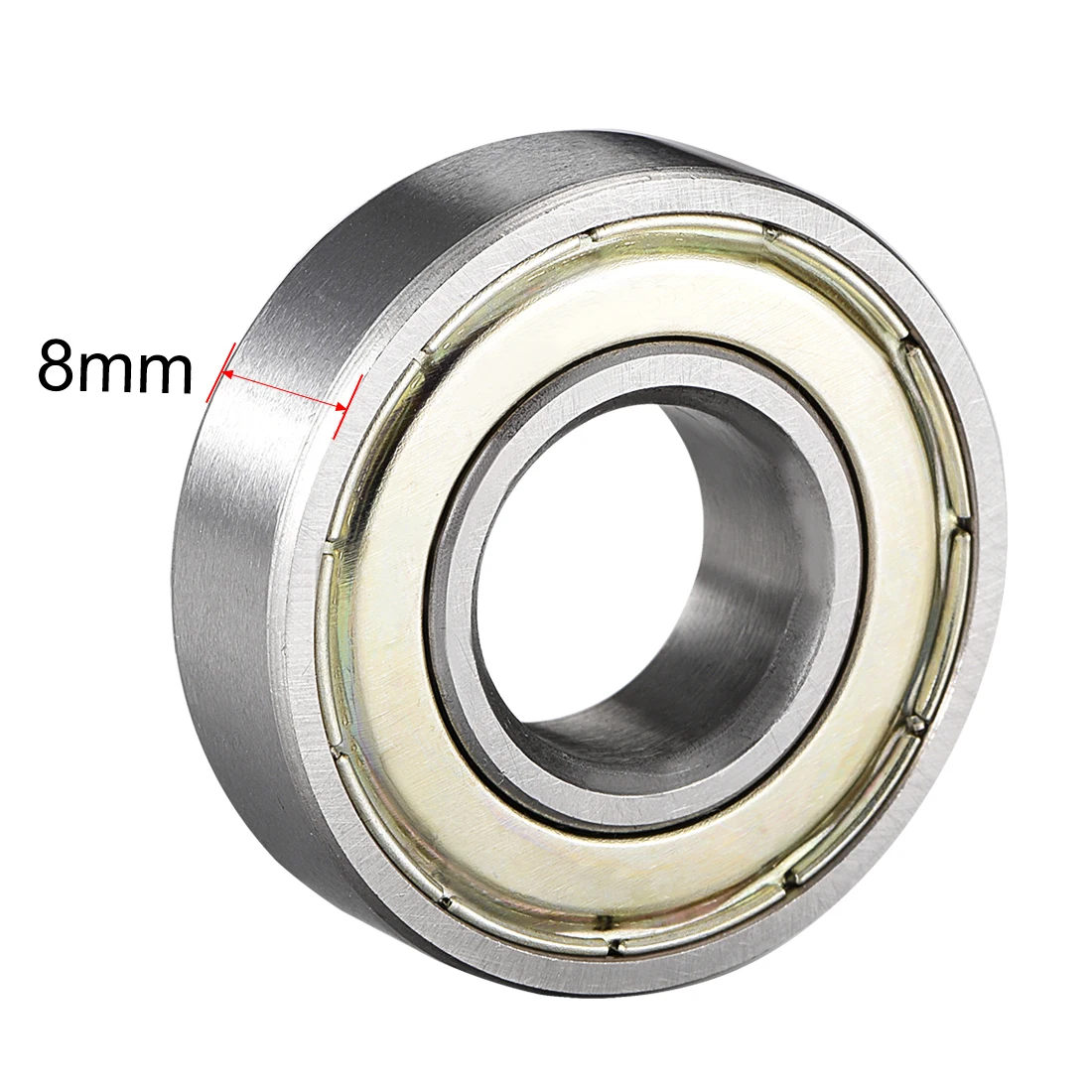 10pcs 6000ZZ 6001ZZ Deep Groove Ball Bearings Double Shield 10x26x8mm /12x28x8mm High Carbon Steel Z1 Ball Bearings