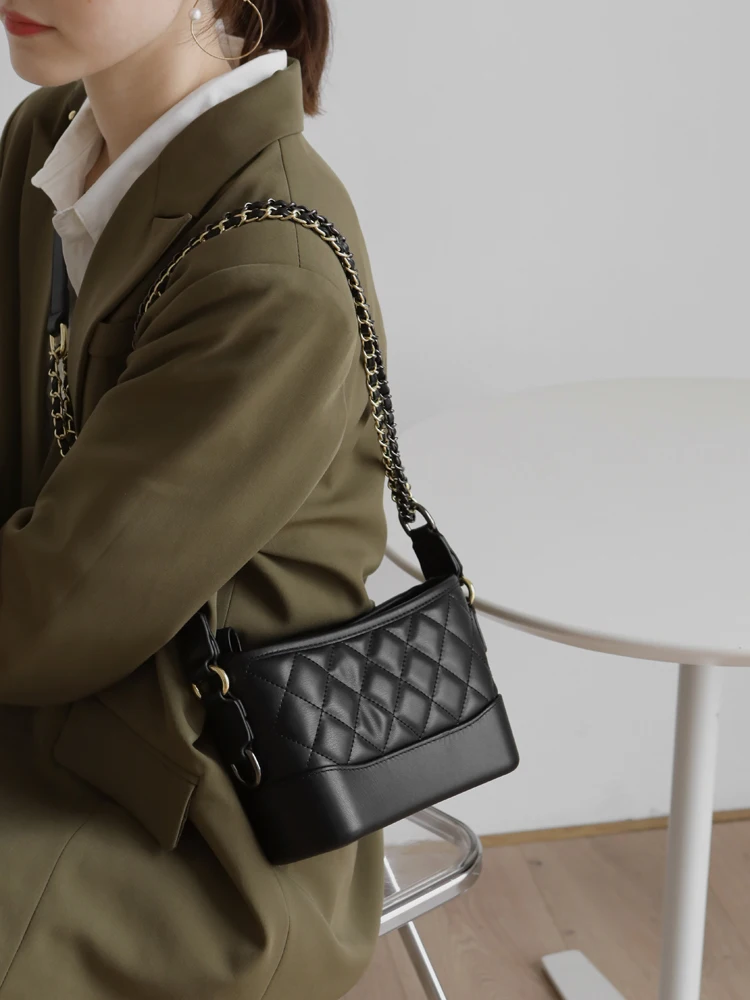 trendy-diamond-chain-crossbody-bag-women's-shoulder-bag-soft-pu-leather-korean-style-casual-versatile-bag-for-youth