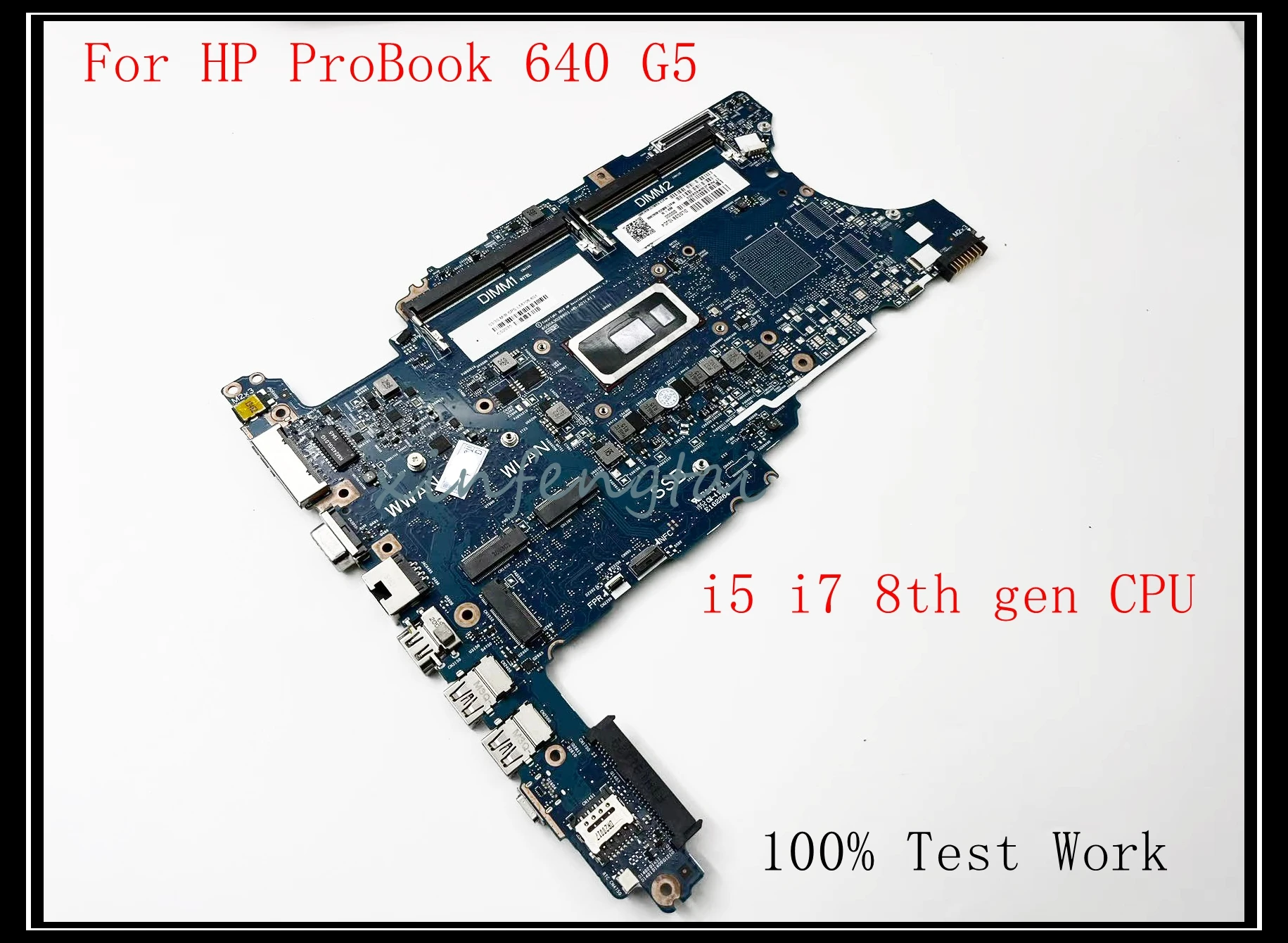 6050A3028601-MB-A01 For HP ProBook 640 G5 Laptop Motherboard DDR4 UMA I5 I7 8th gen CPU 100% Test Work