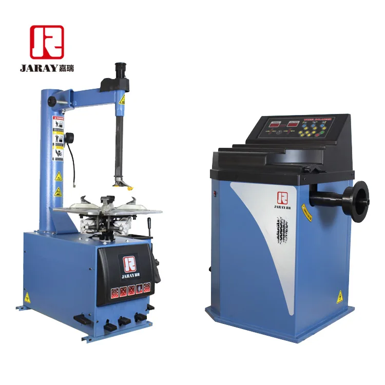 Yingkou Jaray Made In China Cheap Motorcycle Car Tire Changer Wheel Balancer Combo Used Tire Changer