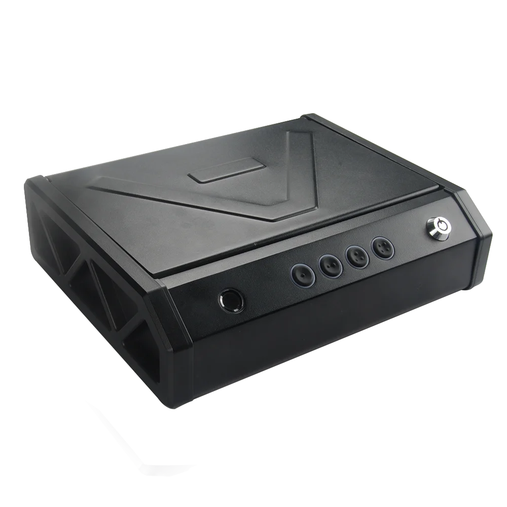 صندوق الأمان المنزلي الذكي البيومتري المقاوم للحريق مع بصمة الإصبع