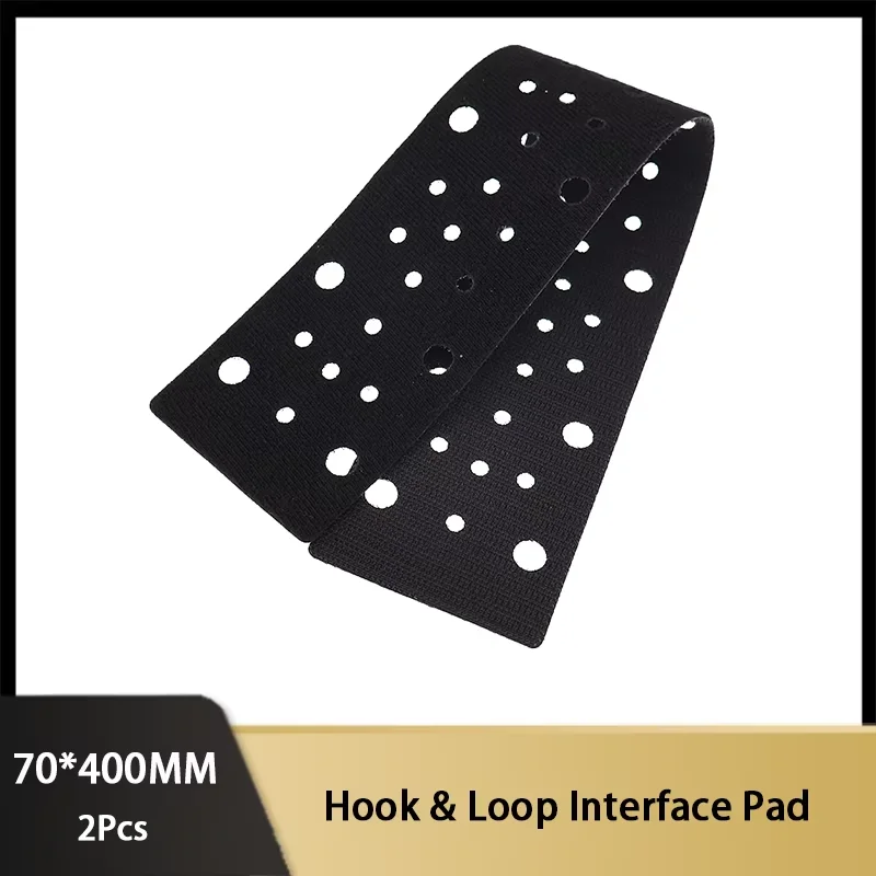 70*400MM Hook Loop Interface Pads Muilt Holes Compatible for Protective Polishing Machine and Electric Grinder ﻿