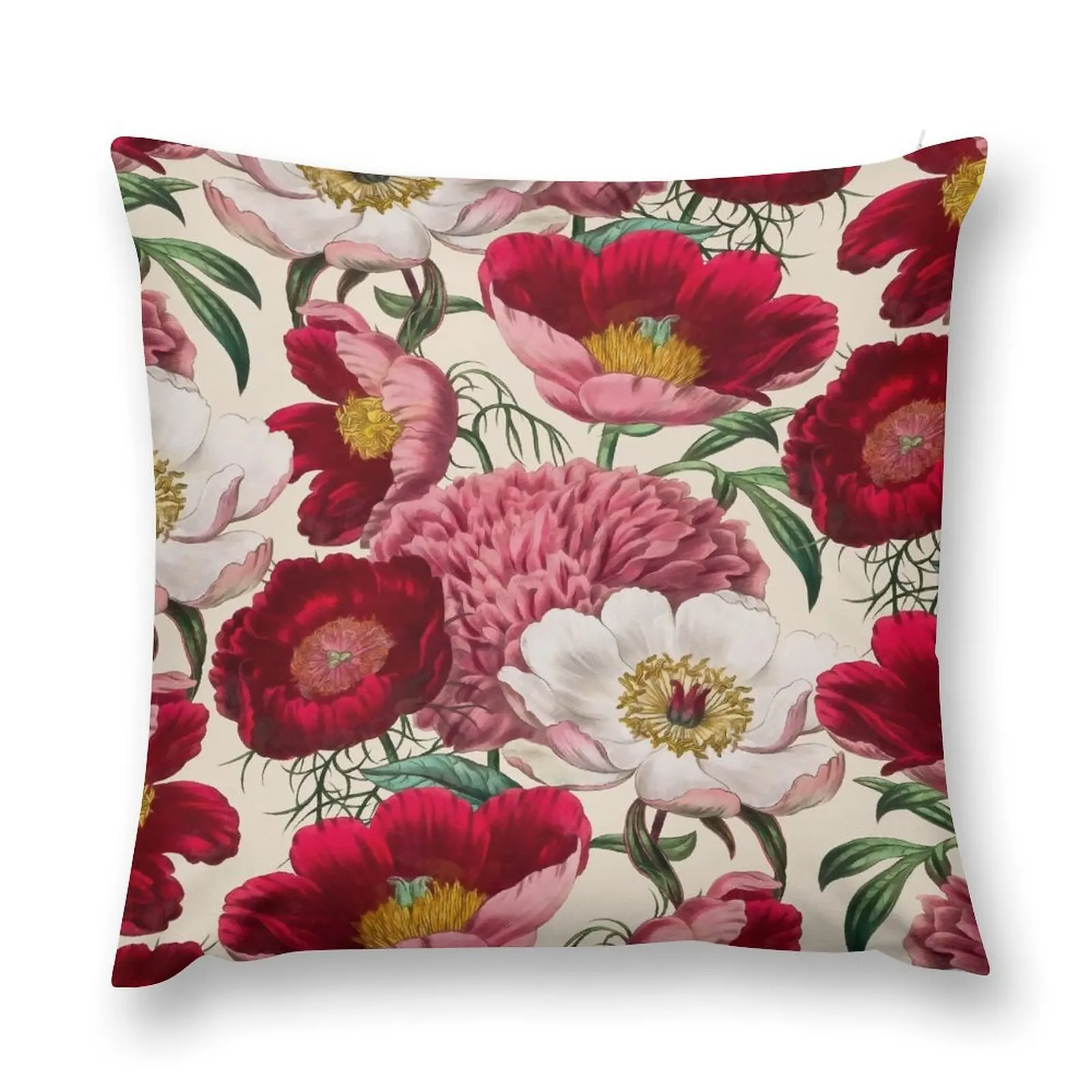 

Flower Garden Throw Pillow Pillow Case Pillowcases For Pillows pillow